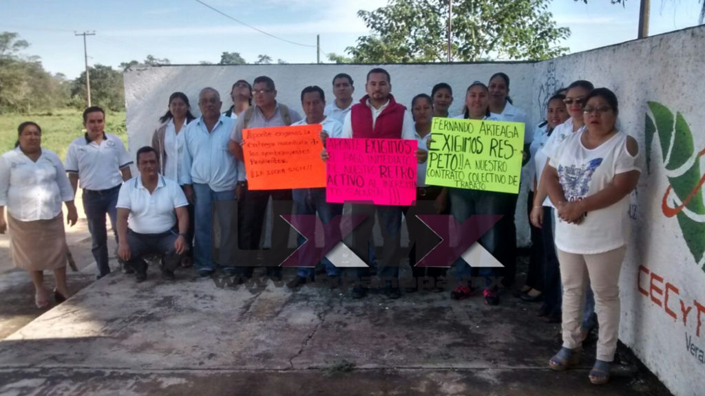 Cecytev Comunicado Huelga Uxpanapa