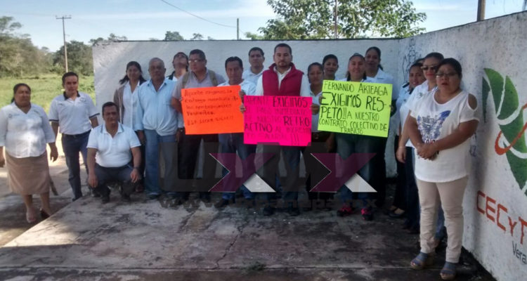 Cecytev Comunicado Huelga Uxpanapa
