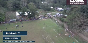 toma aerea poblado 7 uxpanapa veracruz