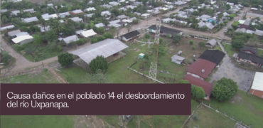 inundacion poblado 14 rio uxpanapa
