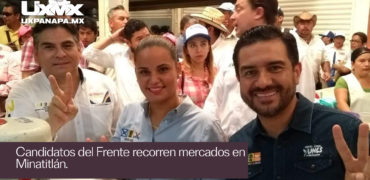 candidatos del frente visita mercados